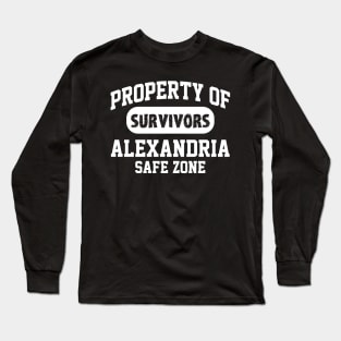 ALEXANDRIA SAFE ZONE Long Sleeve T-Shirt